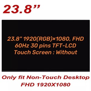 อะไหล่ชิ้นส่วนอะไหล่จอแสดงผลใหม่ขนาด23.8นิ้วสำหรับ <span class=keywords><strong>Lenovo</strong></span> <span class=keywords><strong>IdeaCentre</strong></span> <span class=keywords><strong>AIO</strong></span> <span class=keywords><strong>3</strong></span> 25IAP7แผงหน้าจอ LCD LED รุ่น Non-Touch - Product Image 3