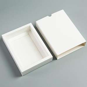 Fabrika Fiyatı Lüks Hediye Kutusu Ambalaj Kutusu Özel Baskılı Geri Dönüştürülebilir Kraft Çekmeceli Kağıt Kozmetik Sert Kutular Özel Logo - Product Image 1