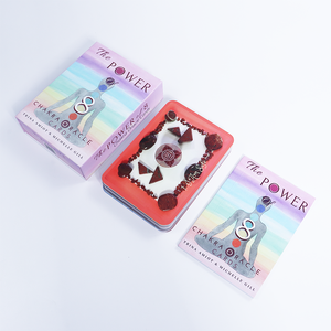 Impresión personalizada de buena calidad al por mayor puede personalizar el logotipo con la caja de la manga Misteriosas cartas de <span class=keywords><strong>Tarot</strong></span> de oráculo - Product Image 4