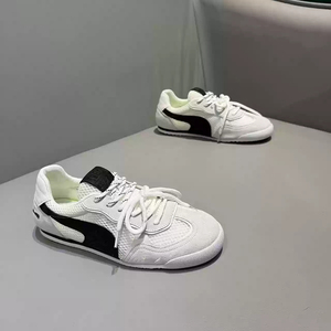 Zapatillas Retro de Microfibra y Malla PU Estilo Vintage <span class=keywords><strong>con</strong></span> Etiqueta '1987' en la Lengüeta, Calzado Casual de Skateboard de Caña Baja - Product Image 4