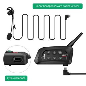 <span class=keywords><strong>Intercomunicador</strong></span> EJEAS V4C PLUS para 4 Árbitros <span class=keywords><strong>de</strong></span> Fútbol con Alcance <span class=keywords><strong>de</strong></span> 1500M - Product Image 3