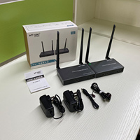 Extensor inalámbrico HDMI de 100m con Loop IR, Kit de transmisor y receptor inalámbrico HDMI Full HD de m para sala de conferencias