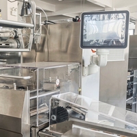 Machine d'emballage horizontale intelligente à large gamme pour pain grillé, emballatrice de biscuits haute vitesse