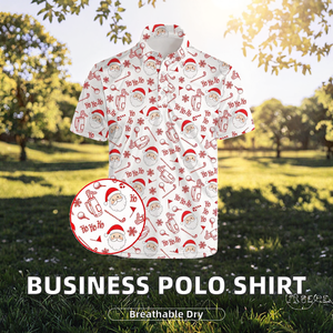 Camiseta de Alta Gama para Negocios, Ropa de Trabajo de Verano, Logotipo Personalizado, Tejido Sólido Transpirable, Impresión por Transferencia de Calor, Golf - Product Image 2