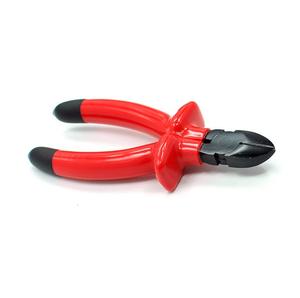 VDE 1000V isolé métrique dentelé poignée en plastique poignée en acier Snipe nez Long nez pince trempée outils de bricolage - Product Image 5