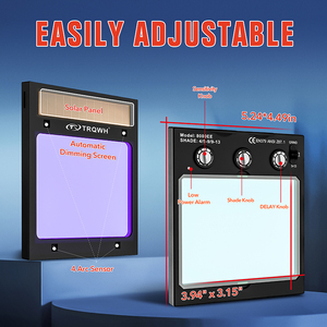 Trq miễn phí định nghĩa điều chỉnh bóng tối phạm vi DIN5-9/9-13 với Led Đèn Pha cho Mig Tig ARC Hàn Mũ bảo hiểm - Product Image 3