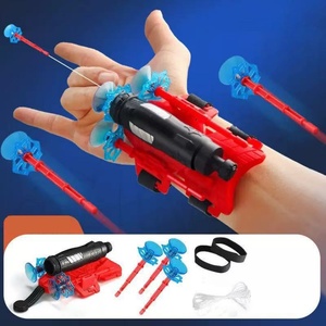 Jouet de lancer araignée en plastique rouge écologique et souple pour enfants, gants lanceurs de costumes de cosplay pour sports de plein air - Product Image 3