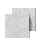 Nouvelle Arrivée Carrelage en Porcelaine Mate 300x300mm Effet Marbre Clair pour Salle de Bain Cuisine Sol Mur Hôtel Villa Terrasse