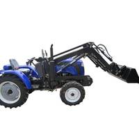 Mini tracteur agricole tracteur tracteur tracteur à roues, 25 ch, 30hp, 35hp, 40 ch, 45hp, 50hp, avec chargeur de pointe avant en australie, livraison gratuite