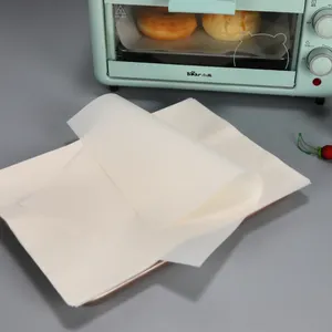未漂白预切一次性烤纸烹饪板烤盘40x 60厘米