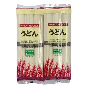 Pasta con bajo contenido calórico, fideos de Udon secos instantáneos japoneses, 300g, venta al por mayor