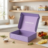 Boîtes de parfums et de cosmétiques écologiques pour soins de la peau, impression de logo en relief, boîtes d'expédition en papier kraft blanc