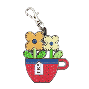 Tùy Chỉnh Cổ Điển & Phim Hoạt Hình Phong Cách Móc Khóa Cá Nhân Kim Loại <span class=keywords><strong>Key</strong></span> Holder Ring Với Men In Ấn Hạnh Phúc Quà Tặng Keychain Khoảng Trống - Product Image 2