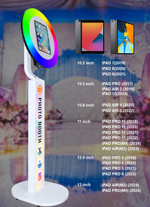 Cabina Fotografica Portatile di Alta Qualità con Luce ad Anello Rotante per Feste, Matrimoni, Eventi e Compleanni - Product Image 4