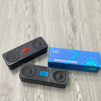 Nouveau haut-parleur d'extérieur S18 Mini BT 5.0 Haut-parleur portable sans fil d'extérieur/d'intérieur TWS avec basses puissantes et batterie de 1200 mAh