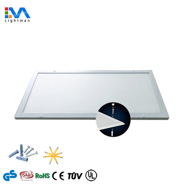60W 60x120 IP40 Clean Room Led Panel Light 600x1200