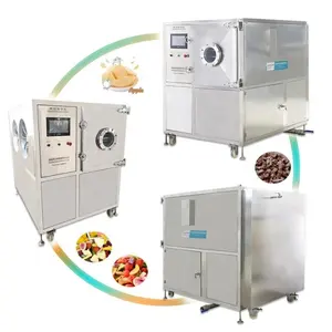 Secador de congelamento de alimentos a vácuo para uso doméstico, máquina pequena de secagem a vácuo para animais de estimação, liofilizador de frutas e vegetais, carne, 25kg, 2,5 m2