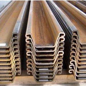 Pile de tôle d'acier de type U haute résistance de qualité supérieure 400X170X15.5 pour la vente mondiale - Product Image 1