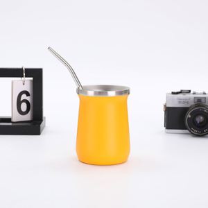 Mini tasse de voyage créative en acier inoxydable à motif marteau 8oz - Product Image 2