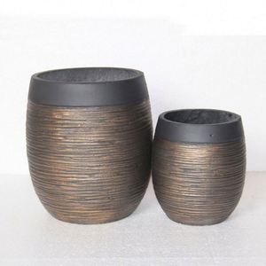 Grandes jardinières décoratives ovales rétro créatives pour fleurs d'intérieur - Product Image 5
