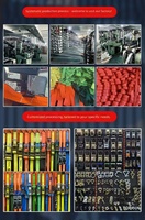Sangle à cliquet rétractable automatique pour le regroupement de cargaisons, en polyester, 1 pouce, résistance à la rupture de 800 kg, système de cerclage universel