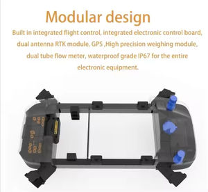 โดรนเกษตรมืออาชีพขนาดใหญ่ T60 ปี 2026 สำหรับพ่นยาทางการเกษตร แบตเตอรี่ใช้งานได้นาน ควบคุมผ่านรีโมทคอนโทรล บรรทุกของได้ ใช้สำหรับพื้นที่เพาะปลูกเชิงพาณิชย์ - Product Image 5