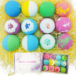 Venta al por mayor etiqueta privada hecha a mano burbujas naturales Fizzies bolas cuidado de la piel aceite ducha aromaterapia Spa regalo naranja bombas de baño - Product Image 5