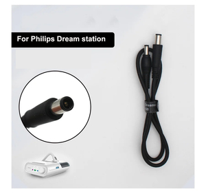 Cavo di alimentazione da 12V a 5.5mm 2.1mm DC per macchina <span class=keywords><strong>CPAP</strong></span> <span class=keywords><strong>Philips</strong></span> DreamStation e Power Bank - Product Image 1
