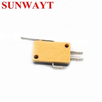 Microinterruptor Chilong de Buena Calidad para Joystick de 3 Terminales para Máquina de Juegos Arcade - Accesorio/Pieza para Máquina de Juegos Arcade