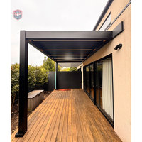 Gazebo de jardin avec protection UV, résistant à la rouille, en aluminium, utilisable toute l'année, pour la découverte du jardin.