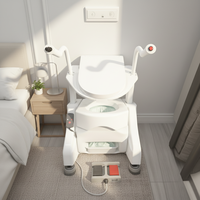 Aide à la toilette intelligente pour la sécurité dans la salle de bain