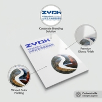 Brochure personnalisée en couleur avec gaufrage, manuel d'instructions, matériel promotionnel, impression de brochures personnalisées, service d'impression de brochures