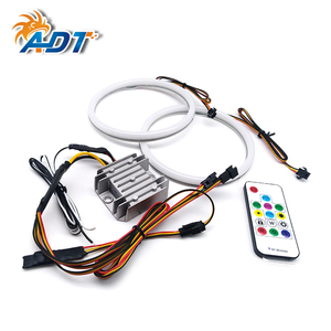 Anillos de Halo para Auto ADT de 120mm, 140mm y 160mm, 18W, RGBW, con Efecto de Persecución SK6812, Ojos de Ángel LED - Product Image 1