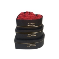 Chengruo ODM boîte-cadeau de fleur en forme de coeur personnalisée impression en relief emballage personnalisé pour fleurs et cadeaux