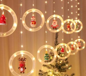 Nouvelles guirlandes lumineuses LED de Noël 2025, motif dessin animé, pour décorations de fête à la maison, ornements de sapin festifs et ambiance de vacances intérieure - Product Image 2