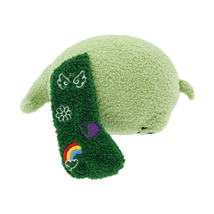 Peluche verde con orecchie lunghe, giocattolo morbido per bambini - Product Image 3