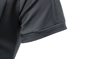 T-shirt à manches courtes gris vierge à la mode de grande taille personnalisé d'été sous-vêtement de coupe décontractée - Product Image 2