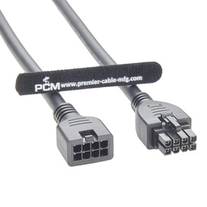 สายต่อพ่วงไฟฟ้าแบบ Overmolded ชนิด Mini-Fit Jr. รุ่น 245135 ของ Molex ขนาด 2 เมตร <span class=keywords><strong>8</strong></span> พิน ระยะห่างระหว่างขั้ว 4.2 มม. แบบตัวผู้ต่อตัวเมีย - Product Image 6