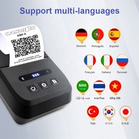 Imprimante thermique portative KMP-II 58mm de Cashino avec la batterie rechargeable pour la vente au détail de supermarché de restaurant