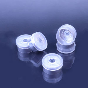 13mm <b>Bottle</b> Vial Sealing Cap Aluminum <b>Plastic</b> Combination Flip Top Tear Off Cap for Glass Vials - Product Image 4