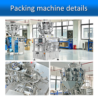 Machine d'emballage rotative pour sachets préformés, pour aliments, en-cas, noix, pesage automatique, emballage facile, sachets en plastique