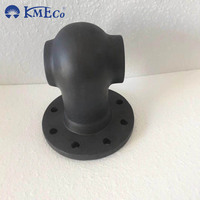 Buse de pulvérisation monobloc en carbure de silicium coulé à bride Vortex de type bride KMECO