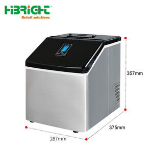 Commercial <b>Ice</b> <b>Machine</b> Stainless Steel Automatic <b>Cube</b> <b>Ice</b> Maker High Capacity 100KG/24H for Bar and Restaurant - Product Image 4