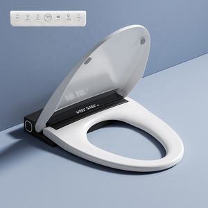Asiento de Inodoro Inteligente Ultradelgado con Tapa Automática, Bidet Eléctrico y Cierre Suave, Adaptable con Calefacción para WC - Product Image 1