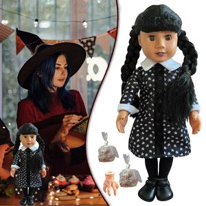 Poupée Wednesday Addams de 18 pouces, style American Girl, avec accessoires, pour filles de 8 à 13 ans - Product Image 2