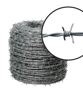 Thép mạ kẽm dây thép gai lưới 2 điểm cuộn dây huacheng thương hiệu Trung Quốc - Product Image 1