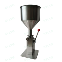 Machine de remplissage manuelle et pneumatique A03 pour confiture, pâte, jus, dentifrice, lotion, miel, huile et autres liquides