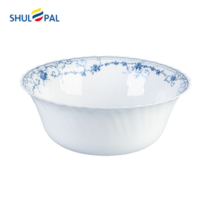 Shulopal cucina Vintage scodella zuppa opale vetreria OEM decalcomania <span class=keywords><strong>Indiao</strong></span> Ramen ciotola di vetro ciotola di insalata stoviglie - Product Image 3