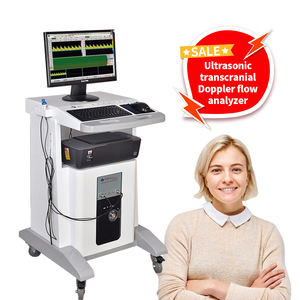 ट्रांसक्रानियल डॉपलर रक्त प्रवाह निगरानी एकल-चैनल टीसीडी प्रवाह विश्लेषक दोहरी-चैनल ट्रांसक्रानियल डॉपलर मशीन बहु-नालीदार - Product Image 5