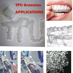 เม็ดพลาสติกเทอร์โมพลาสติกโพลียูรีเทน (TPU) เกรดทางการแพทย์ ทนทานต่อสารเคมี ความแข็งแรงสูง ทนแรงกระแทกสูง ทนไฟ - Product Image 2